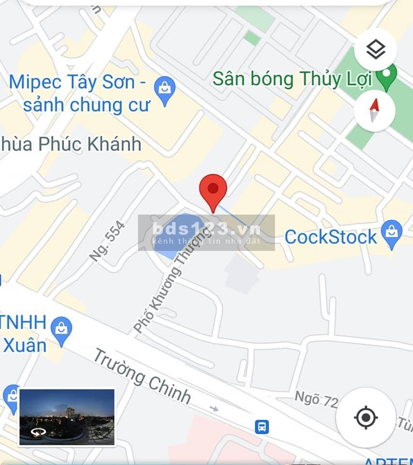 Bán nhà lô góc 5 tầng x 30m2 MP Khương Thượng view Hồ KD tốt giá 6,2 tỷ. LH 0912442669