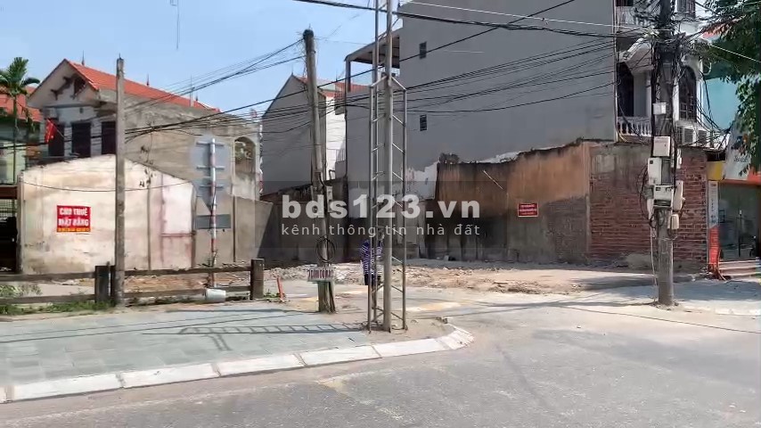 Cho thuê đất mặt phố kinh doanh (S=315m2 - Mặt tiền rộng 7,7m) tại thành phố Chí Linh, Hải Dương