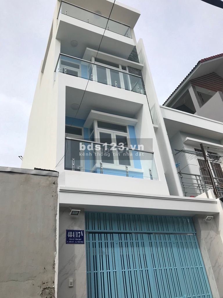 Chính chủ bán nhà đẹp 4x17 1 trệt 3 lầu 484/17 TKTQ P Sơn Kỳ Q Tân Phú