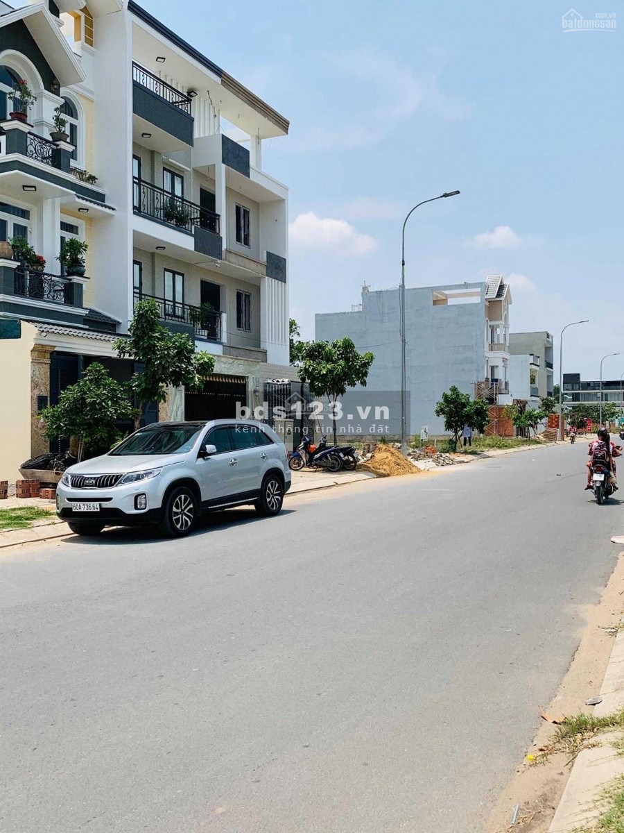 Bán nền đất 85m2, mt Võ Văn Vân ngay vòng xoay Trần Văn Giàu, sổ hồng riêng, xây tự do