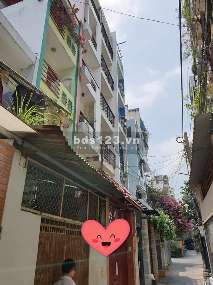 Tô Hiến Thành Quận 10, dt 54m2, hẻm xe hơi, 2 mặt thoáng, giá chỉ 7.x tỷ