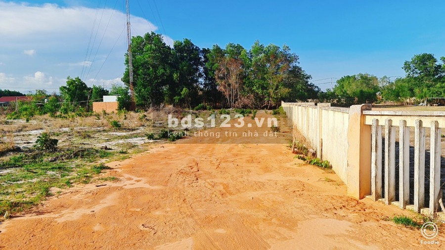 Đất mặt tiền đường sát Quốc Lộ 55, cạnh trường học, ubnd Thắng hải
