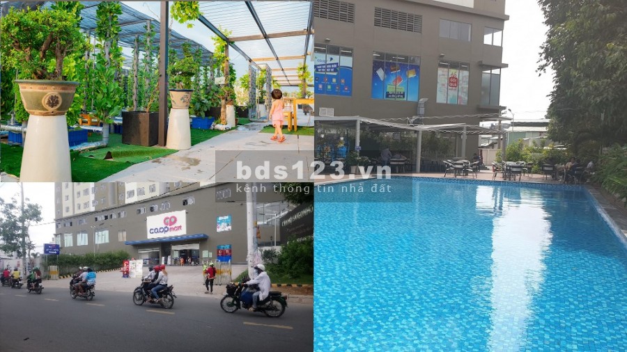 Cho thuê chung cư saigon homes Bình Tân 1PN 48m2 full nội thất