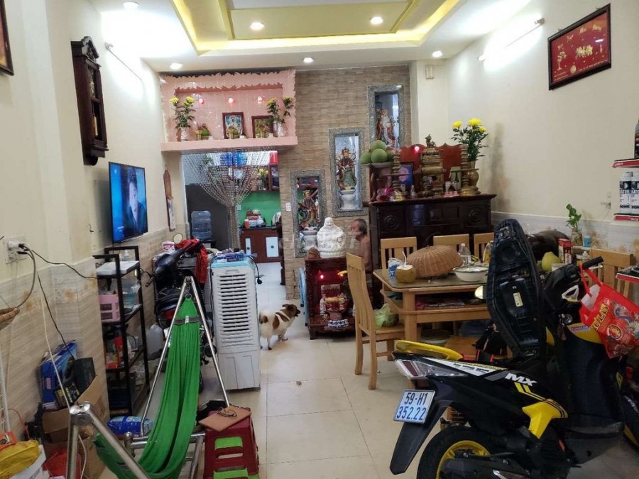 Nhà đẹp bán gấp gía rẻ 4x14, 5 tầng, hẽm 6m, giá 6.1 tỷ, hẻm Lý Thánh Tông