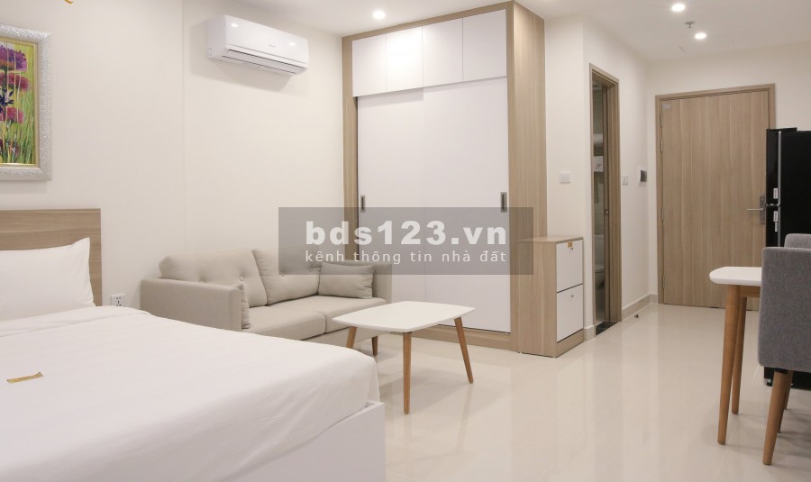 Cho thuê gấp căn Studio 30m2 full nội thất Vinhomes Smart City, Tây Mỗ, Liên hệ: 0393425188.