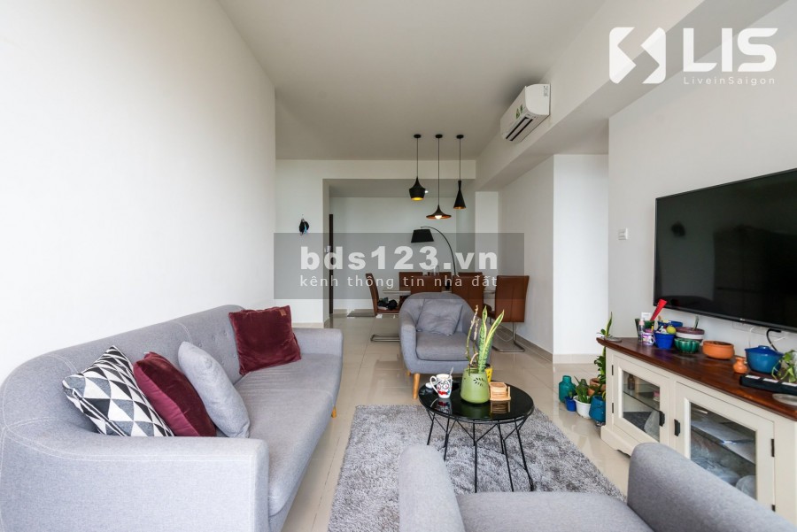 Căn hộ 3 phòng ngủ 109m2 view đảo Kim Cương Quận 2 - Cho thuê