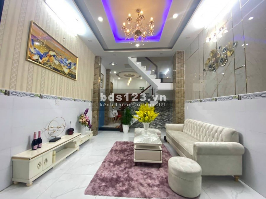 Bán nhà cực đẹp 3 tầng tặng nội thất cao cấp Phạm Văn Chiêu - Gò Vấp nhỉnh 4 tỷ