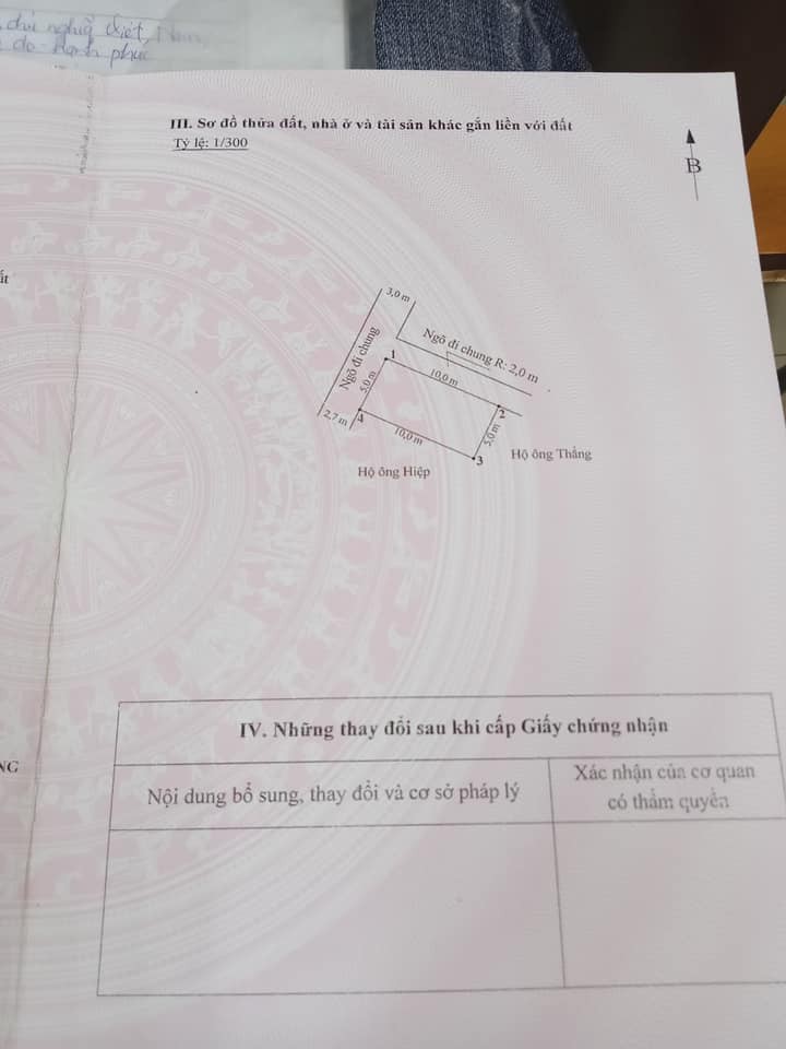 Bán đất Thế Nhân, Tĩnh Hải, Hoà Nghĩa, Dương Kinh, Hải Phòng, giá 410 triệu
