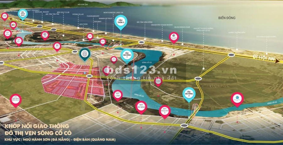 Đất nền giá rẻ nam Đà Nẵng - Quảng Nam và ven sông cổ cò, lh 0973915366
