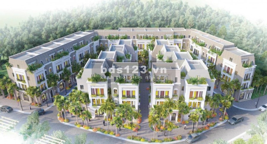 Đồng Đăng Centrer Park - Lạng Sơn, xây dựng 4 tầng, đã hoàn thiện mặt ngoài