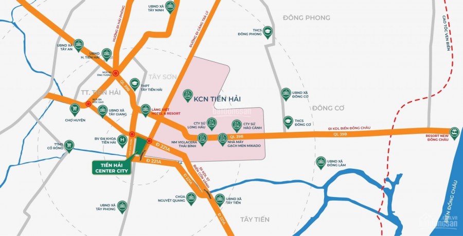 Đón đầu cơ hội đầu tư cực khủng giá siêu hời Tiền Hải Center City ra hàng đợt 1