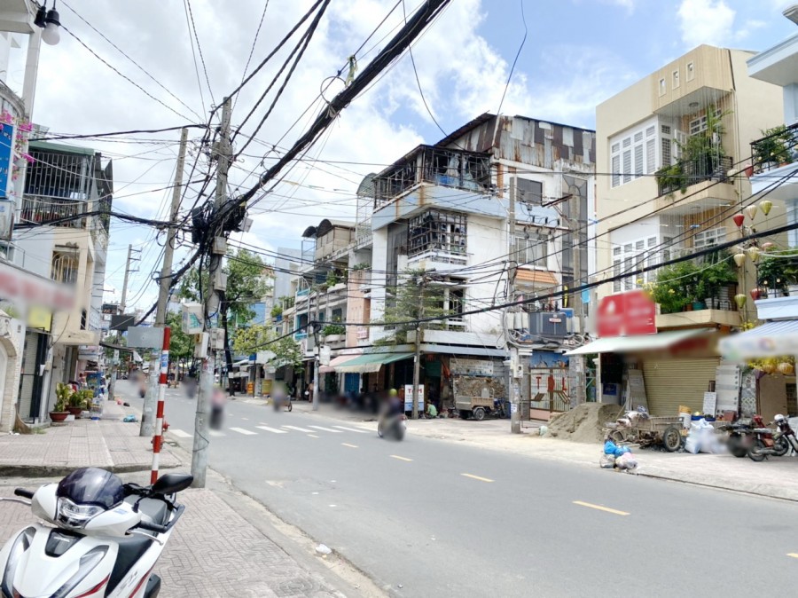 Nhà bán (3*16m, nở hậu 6m) mặt tiền Hưng Phú F8 Q8