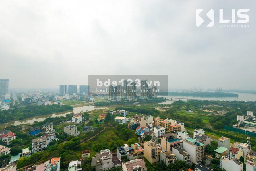 Căn hộ 3 phòng ngủ 109m2 view đảo Kim Cương Quận 2 - Cho thuê