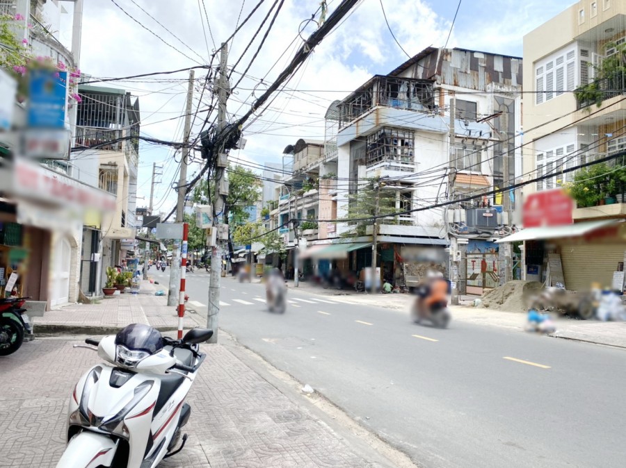 Nhà bán (3*16m, nở hậu 6m) mặt tiền Hưng Phú F8 Q8