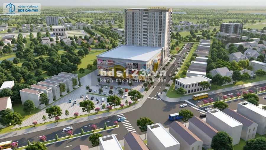 Một bước chân ngàn tiện ích chung cư Tây Đô Plaza, đặt cọc nhận nhà liền tay