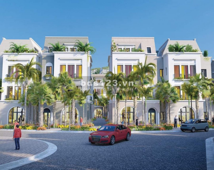 Đồng Đăng Centrer Park - Lạng Sơn, xây dựng 4 tầng, đã hoàn thiện mặt ngoài