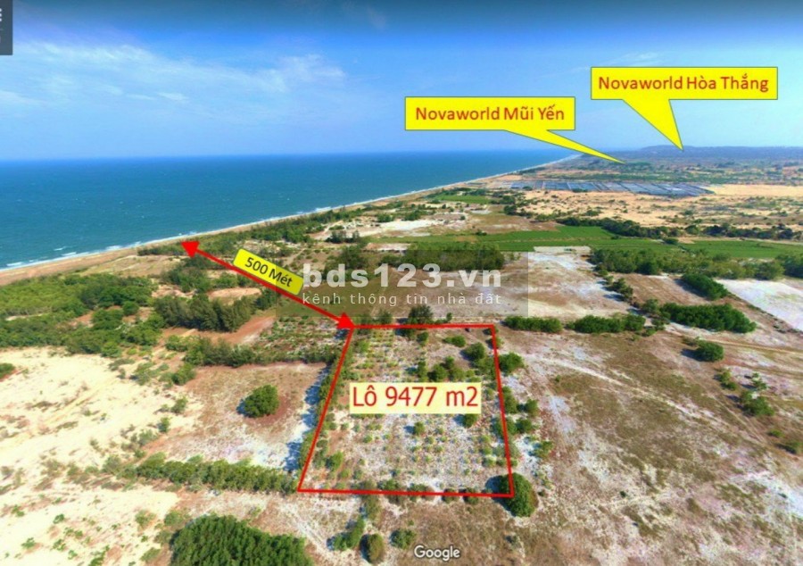 Đất biển nghĩ dưỡng đầu tư sinh lời giá chỉ 1 triệu/m2 tại KDL Bàu Trắng, Bình Thuận