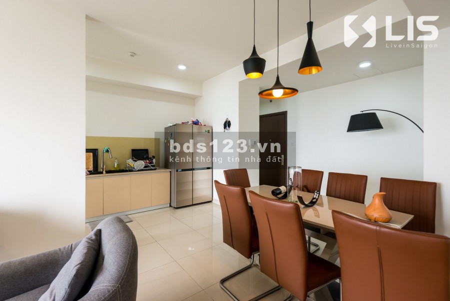 Căn hộ 3 phòng ngủ 109m2 view đảo Kim Cương Quận 2 - Cho thuê