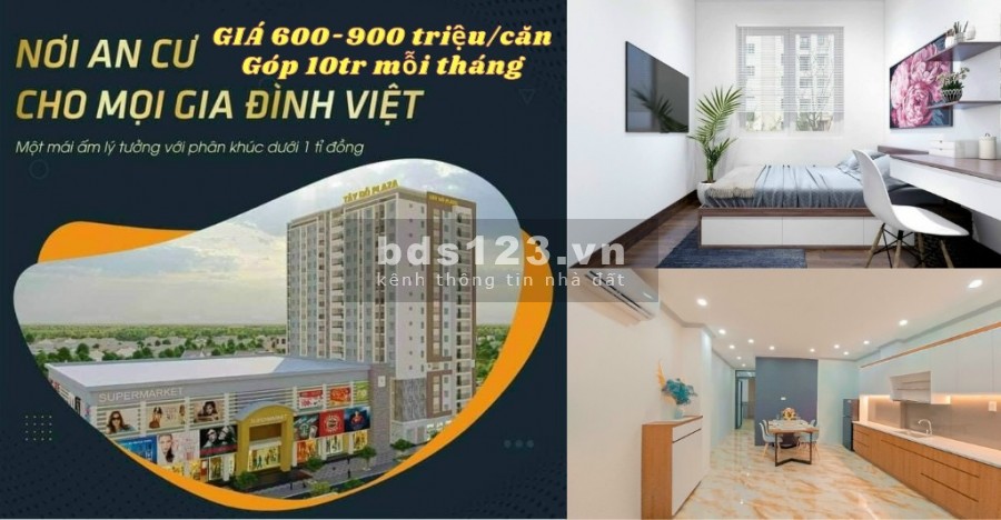 Tây Đô Plaza Cần Thơ suất nội bộ giá hấp dẫn, diện tích 60m2, giá 1 tỷ