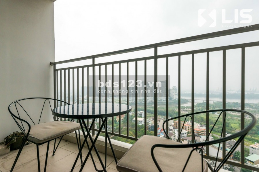 Căn hộ 3 phòng ngủ 109m2 view đảo Kim Cương Quận 2 - Cho thuê