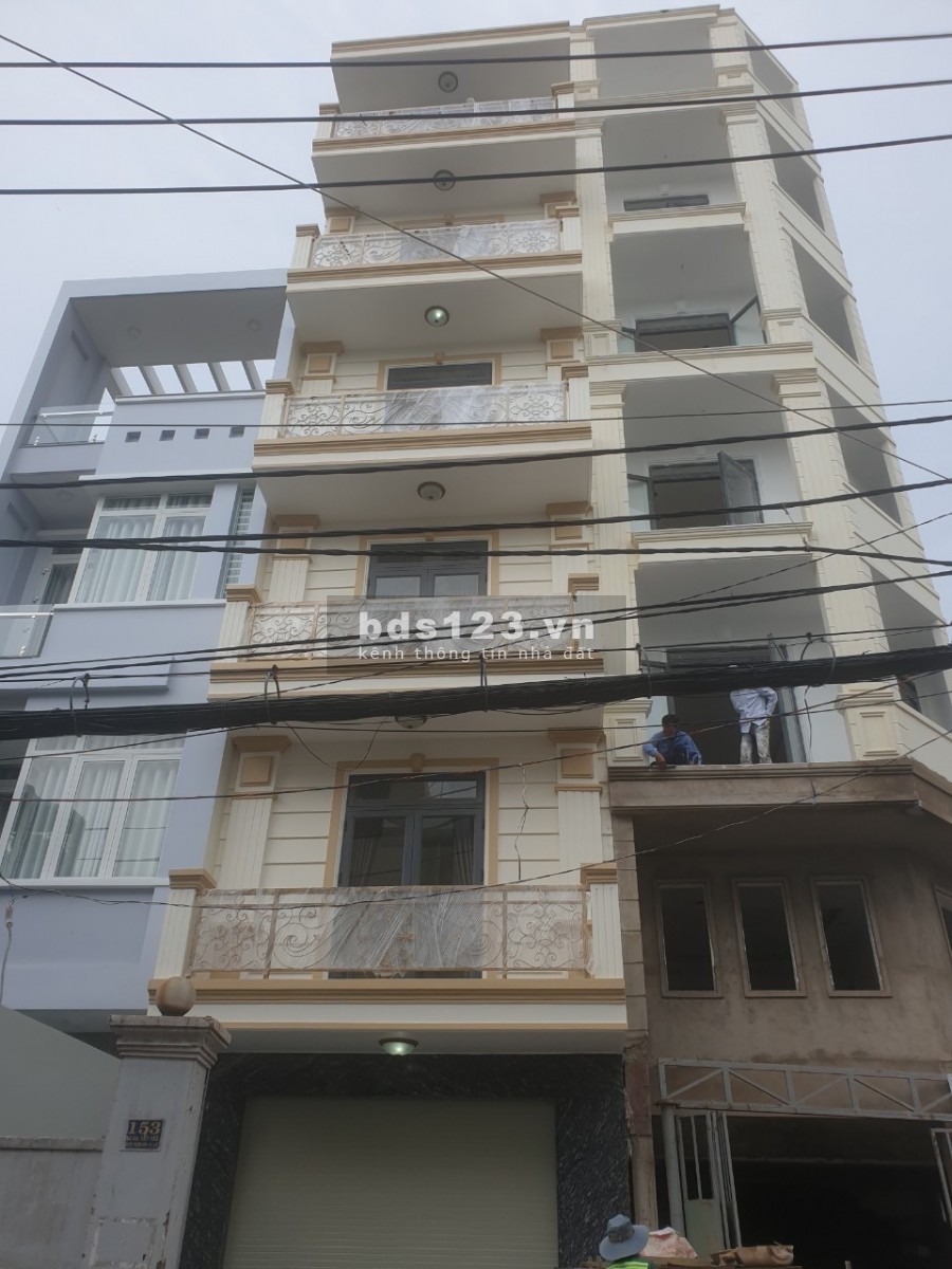 Cần bán nhà mặt tiền Lê Quang Định, 6x17m, 5 tầng, giá 15 tỷ HĐT 50 triệu