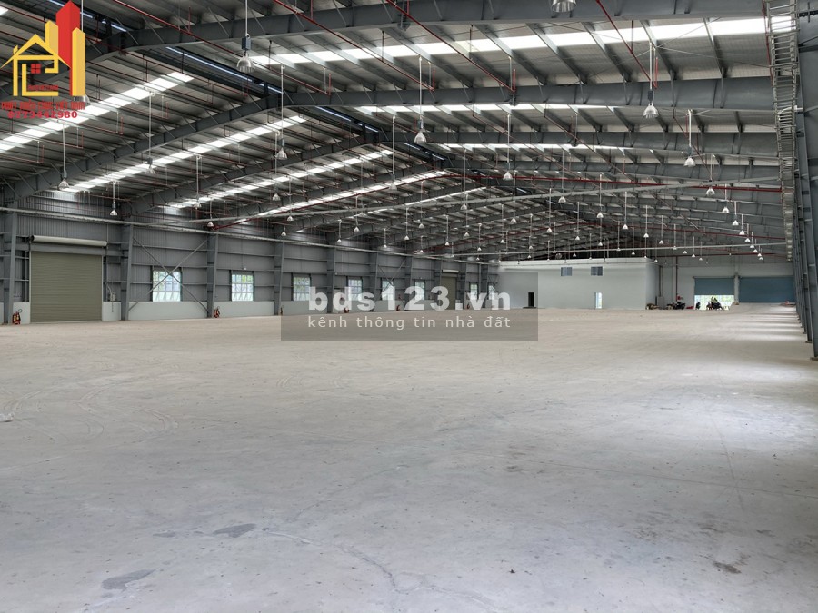 Cho thuê kho, nhà xưởng 10000m2 khu công nghiệp khu vực Củ Chi Quốc Lộ 22 TP HCM