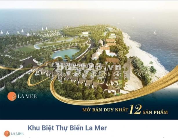Dự án đất nền biệt thự La Mer - Thành phố Đồng Hới, giá bán 40 triệu/m2
