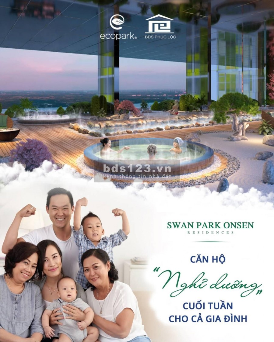 Swan Park Onsen Residences căn hộ nghĩ dưỡng cuối tuần chuẩn 6 sao
