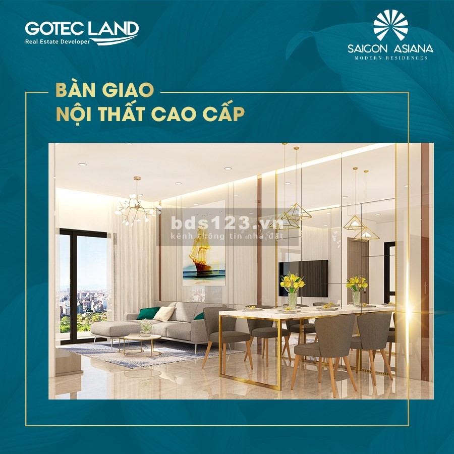 Căn hộ cao cấp trung tâm Q6 - Sắp bàn giao, vào ở ngay trong tháng 7.2021
