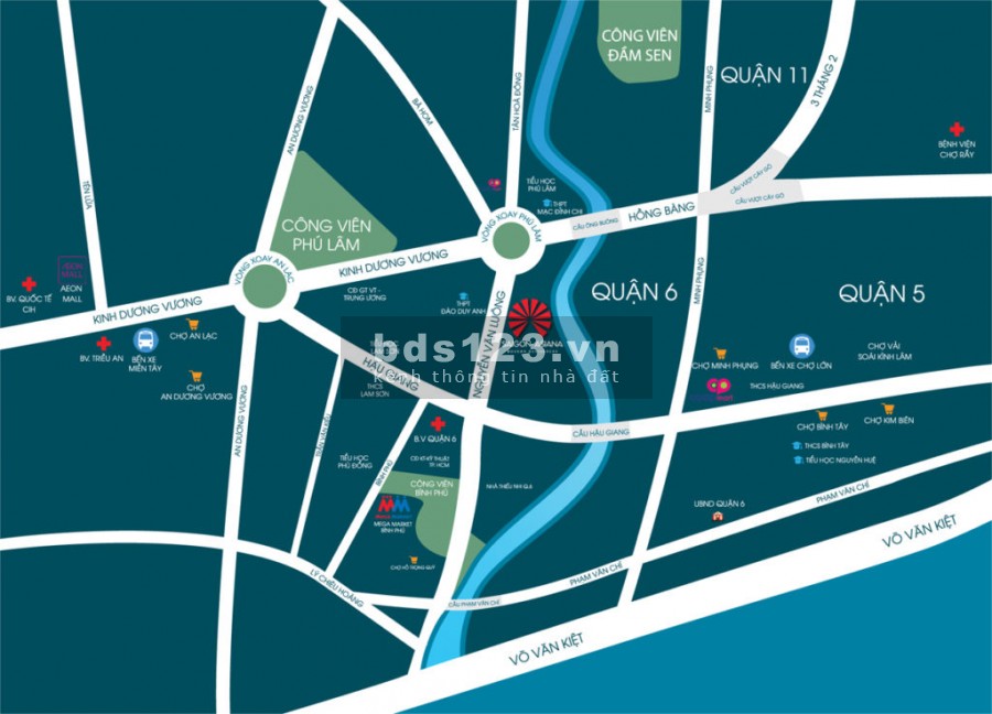 Căn hộ cao cấp trung tâm Q6 - Sắp bàn giao, vào ở ngay trong tháng 7.2021