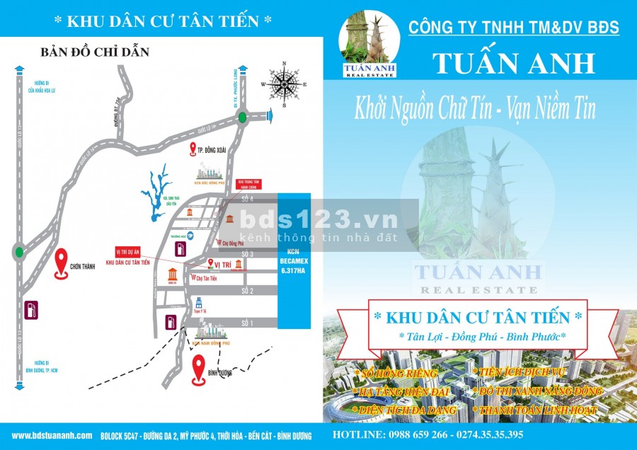 Cần bán đất đổi diện UBND Đồng Phú, mặt tiền đường nhựa quy hoạch 26m