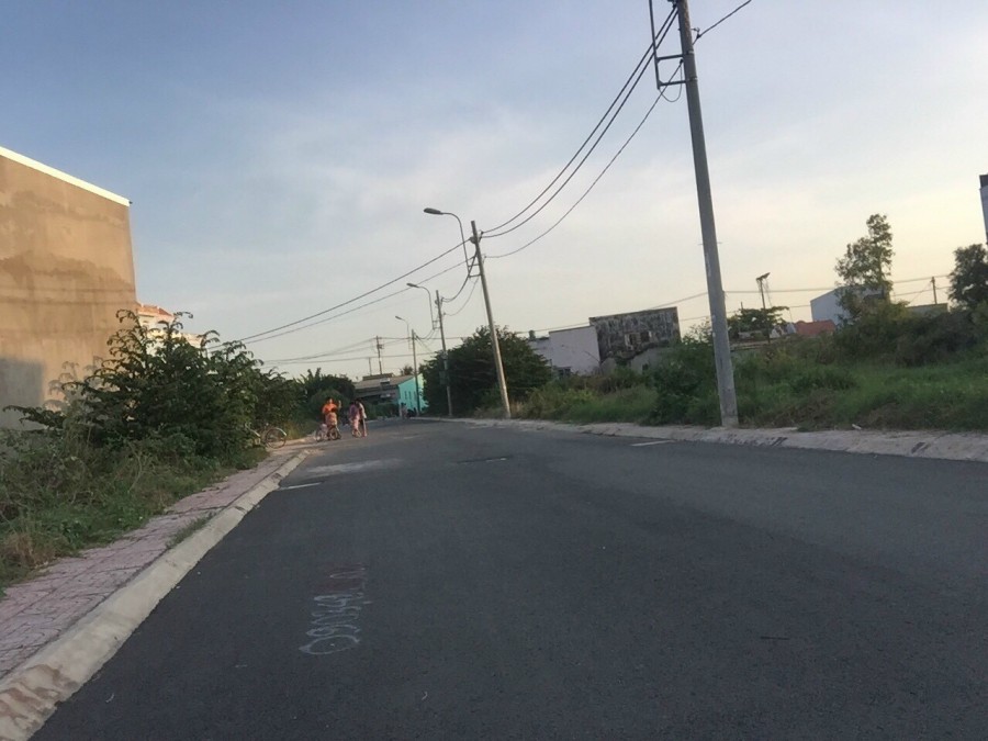 Đất MT Trần Đại Nghĩa, Bình Chánh, 100m2, sổ hồng riêng, xây dựng tự do