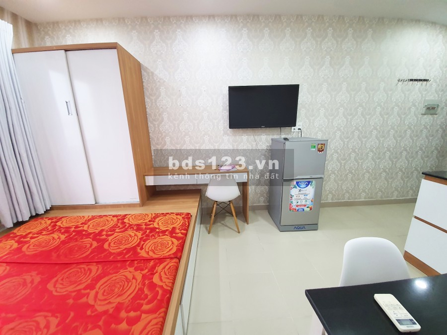 Phòng dạng căn hộ mini full nội thất, giảm giá sập sàn mùa Covid
