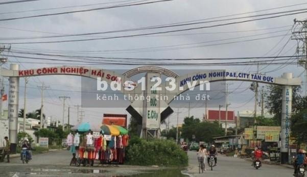 Thu hồi vốn cần sang nhượng lại lô đất tại vị trí đẹp tại KDC Tân Đức,ĐỨC HÒA,SHR giá 1tỷ3