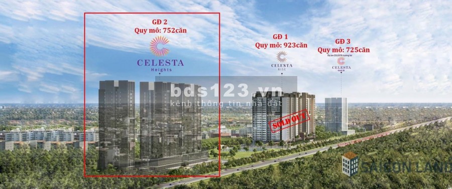 Chính Thức nhận booking từ chủ đầut tư Celesta Heights - Keppel Land mặt tiền Nguyễn Hữu Thọ, Nhà Bè
