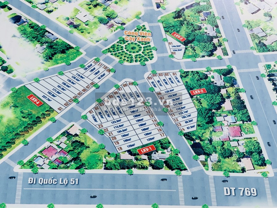 Đất nền Long Thành Central Point, hoàn thiện 100%, sổ sẵn