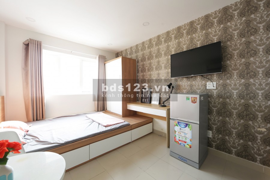 Phòng dạng căn hộ mini full nội thất, giảm giá sập sàn mùa Covid