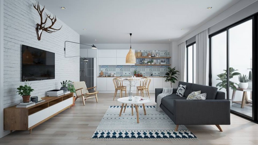 Nhà mới xe hơi đậu trước nhà Hoàng Hoa Thám 5 tầng, giá nhỉnh 4 tỷ