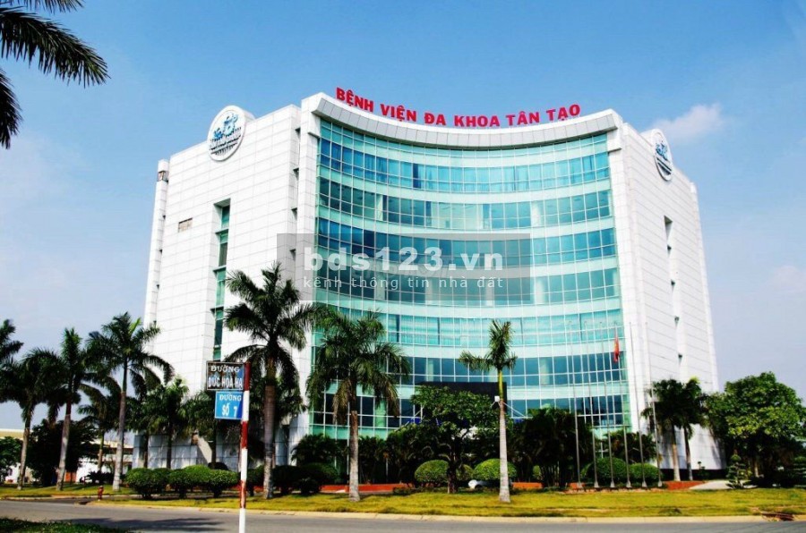 Bán lô đất mặt tiền Tỉnh Lộ 10, DT 100m, đối diện cổng bệnh viện Chợ Rẫy 2. gần UBND Bình Lợi