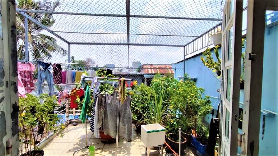 Bán nhà 5 tỷ thoáng mát 4 tầng, khu dân hiện hữu, không quy hoạch Dương Bá Trạc, phường 1, Quận 8