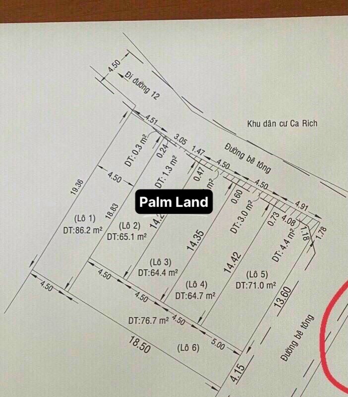 Bán 3 Lô Đất Đường Số 12 khu Trần Não P. An Khánh Q2 DT 86m2. Giá 12.4 Tỷ