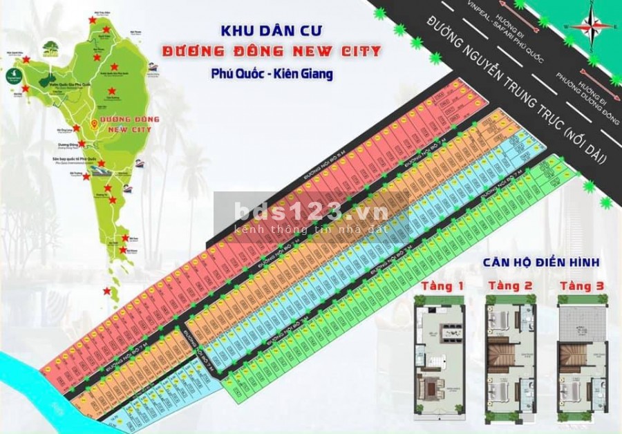 Khu đất nền phân lô Dương Đông New City Phú Quốc, giá 17 triệu/m2