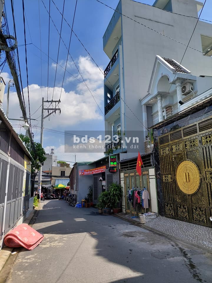 Bán đất Lê Văn Khương Hiệp Thành, nằm sát chợ, hẻm nhựa sạch đẹp