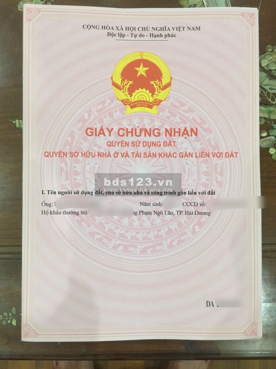 Bán đất biệt thự 1/6 đường Ngô Quyền, ph Tân Bình, TP HD, dt 227.3m2, 2 mặt tiền, giá cực tốt