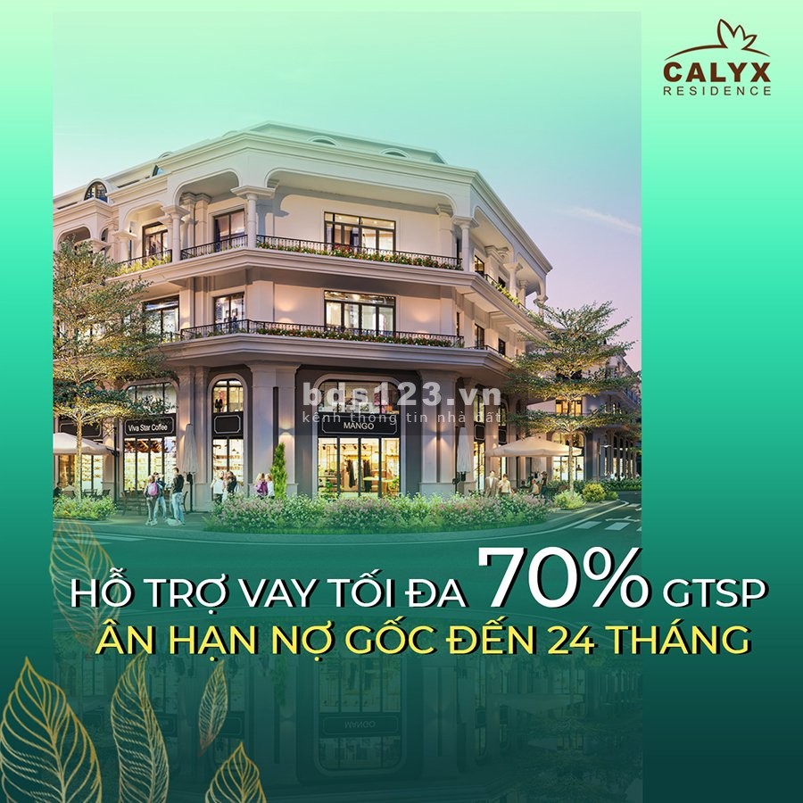 Đầu tư ngay Calyx Residence 319 Bộ Quốc Phòng Sinh lời từ lúc đặt cọc LH: 0335151368