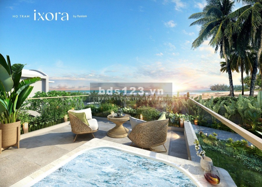 Còn duy nhất căn biệt thự biển Ixora Hồ Tràm Strip dt 400m2, full nội thất 5* cạnh Casino