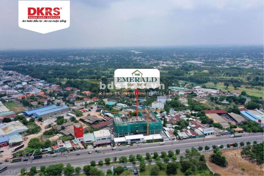 View cao nhất căn hộ đẳng cấp nhất Bình Dương, ôm trọ 3 mặt tiền sân Gofl sông Bé