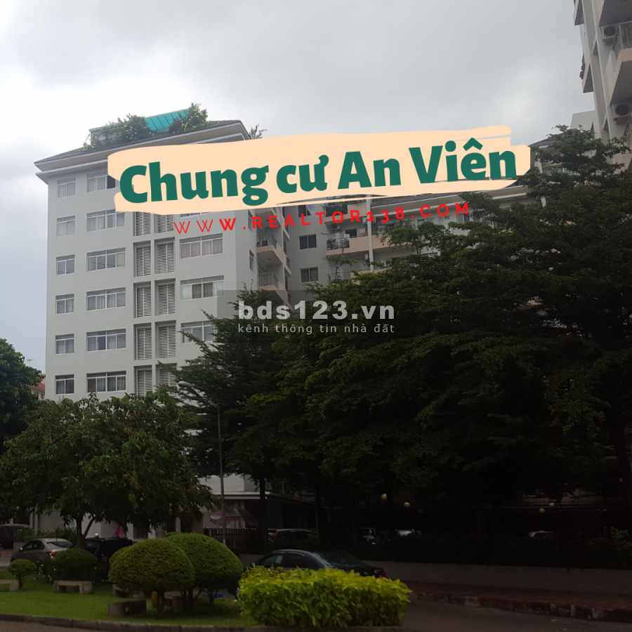 Cho thuê căn hộ 2 phòng ngủ chung cư An Viên C2 tầng 5 khu Nam Long