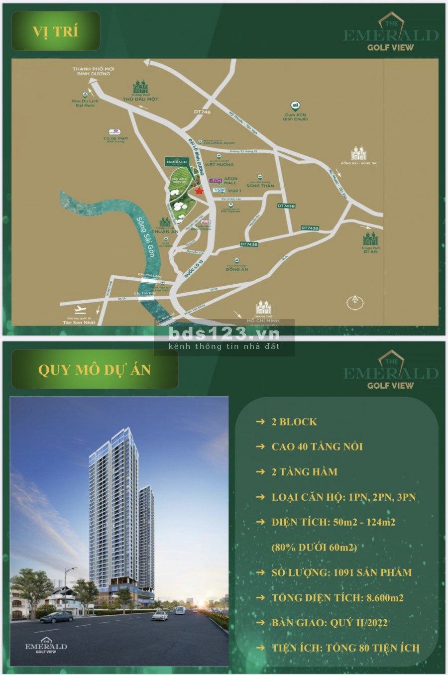 Thay đổi chuẩn mực sống từ khi The Emerald Golf View ra đời, hào nhoáng đẳng cấp, sang trọng