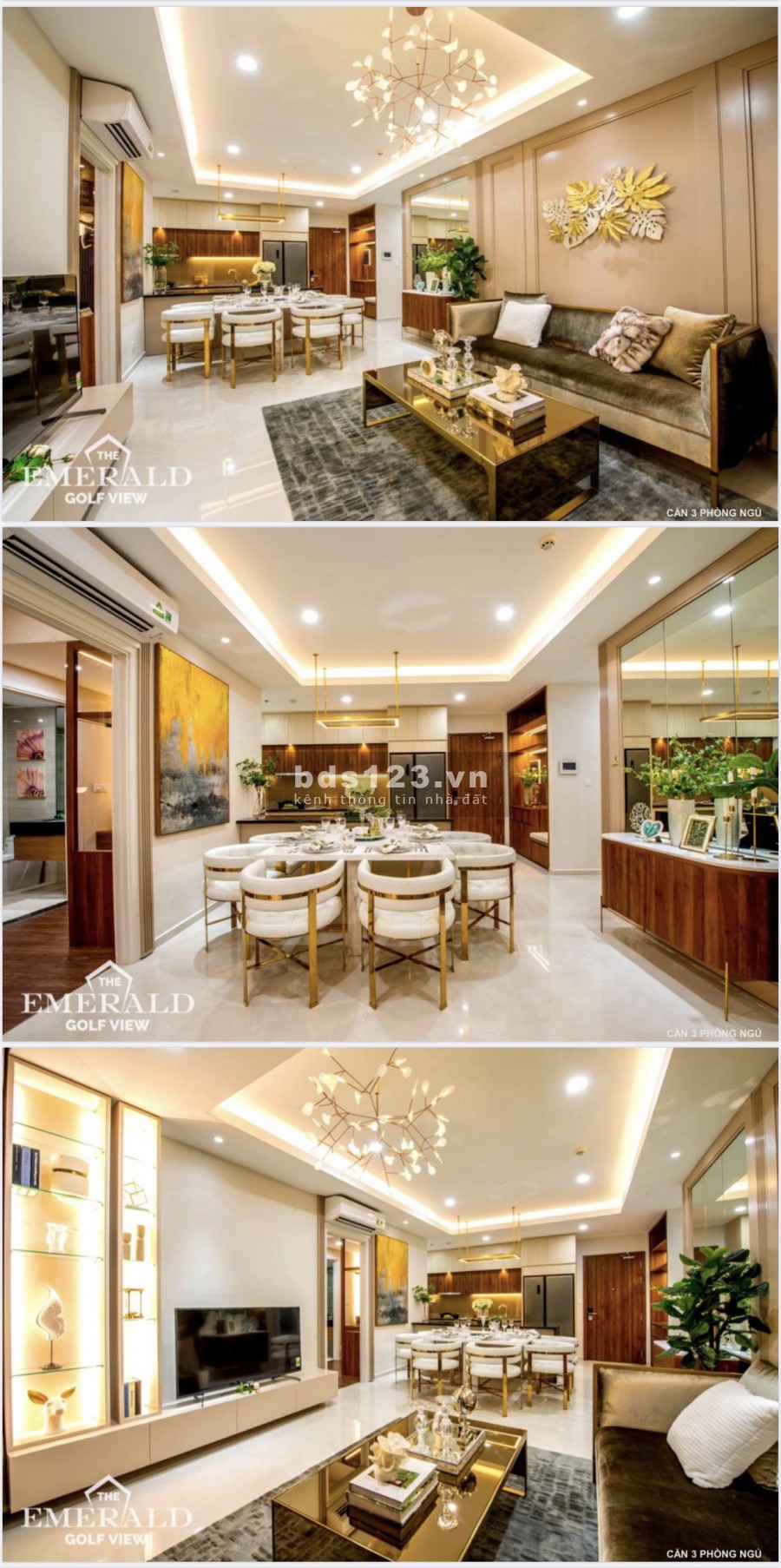 Thay đổi chuẩn mực sống từ khi The Emerald Golf View ra đời, hào nhoáng đẳng cấp, sang trọng